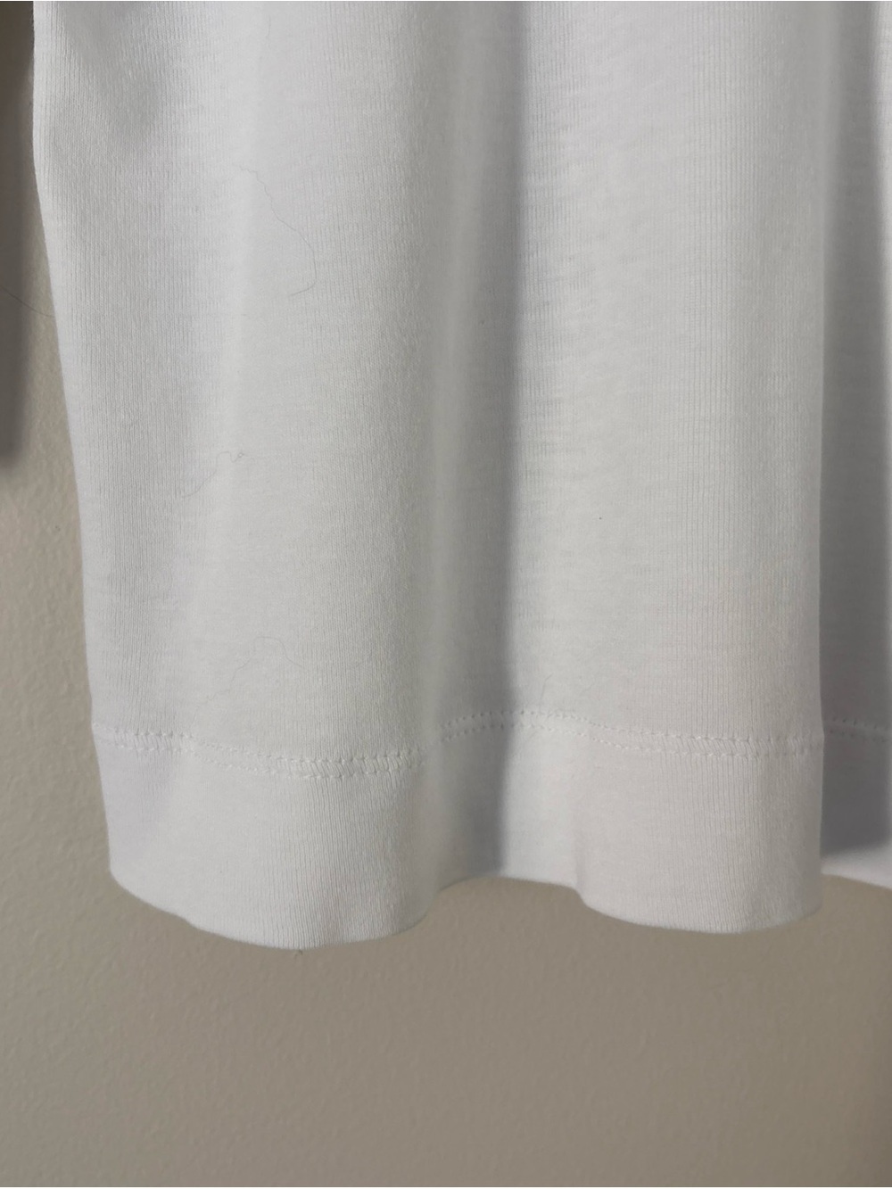 Chico's White Long-Sleeve Scoop Neck Top with Button Cuff - Picture 5 of 6